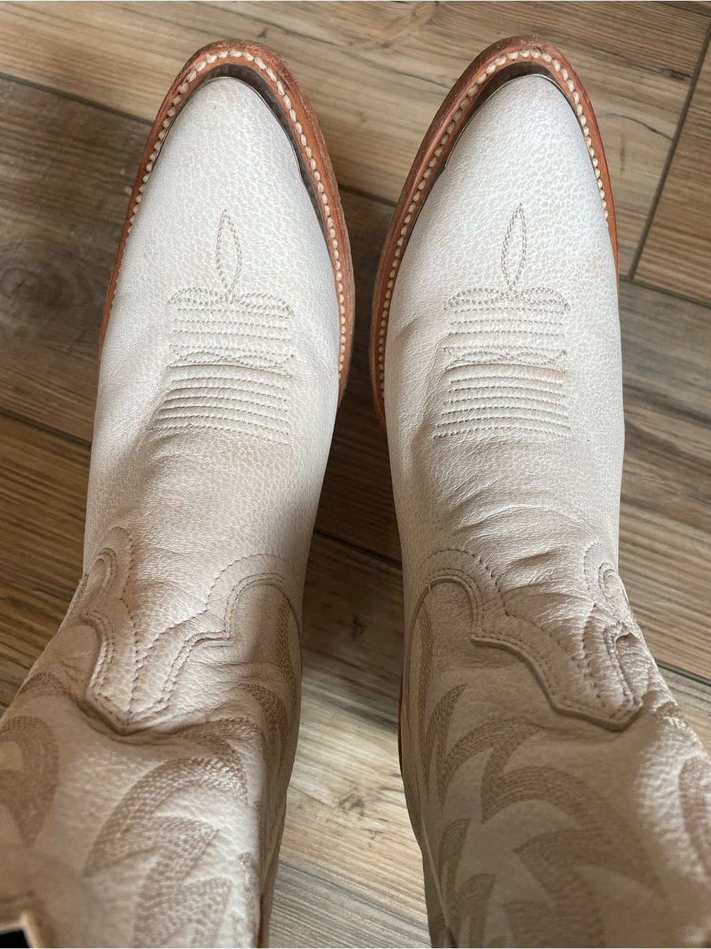 Idyllwind Wheels Women's White Western Boots, 7 - Picture 7 of 8
